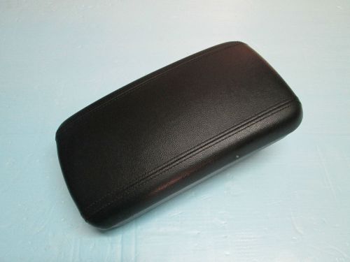 2010-2013 kia forte center console armrest lid cover oem used leather black