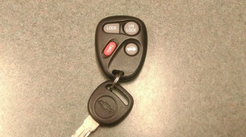 Used chevrolet oem 4 button remote key fob(mint condition)free shipping