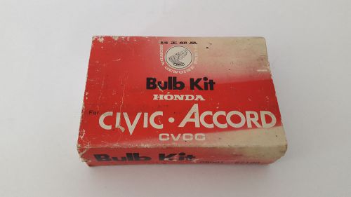 Rare vintage original honda bulb kit driver kit civic accord cvcc