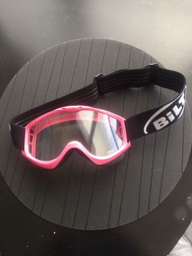Bilt ladies pink dirt bike goggles