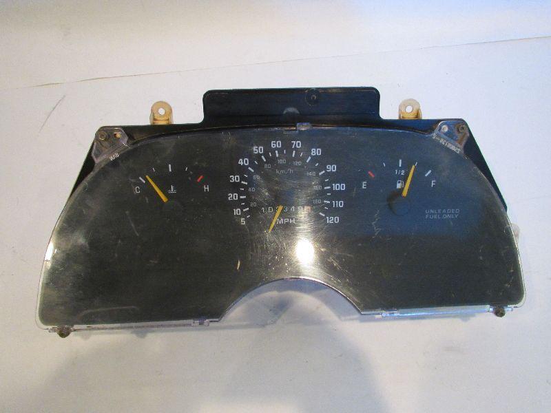 94 95 96 corsica beretta speedometer without tach cluster