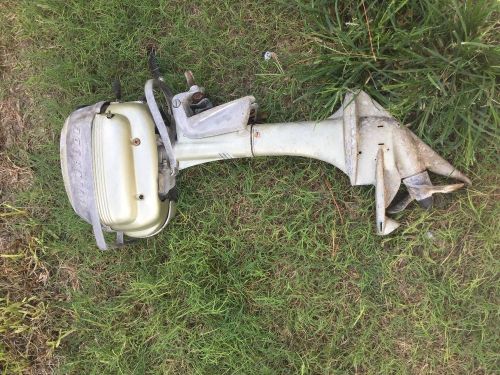 Vintage evinrude outboard motor