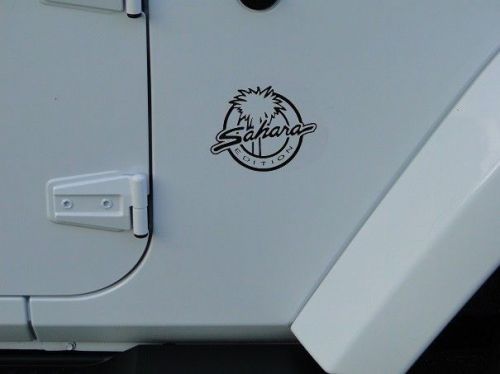 Set of jeep sahara edition decal wrangler replacement stickers jk cj tj  logo