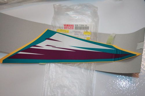 Nos yamaha snowmobile decal emblem #4 1996 vmax xt proaction plus  500 600