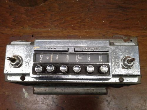 1956 ford thunderbird town and country original radio
