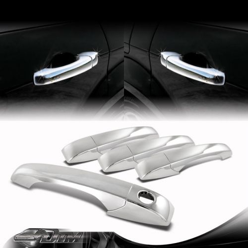 Chrome finish abs door handle covers set for 05-08 dodge magnum 06-11 caliber