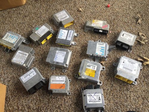 Lot of airbag modules