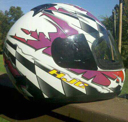 Hjc motorcycle helmet