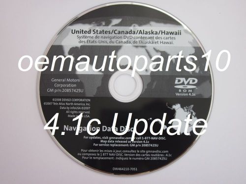2007 2008 2009 gmc yukon sierra navigation dvd version 4.1c update