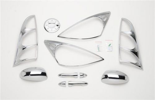 Chrome abs accessory kit for 2000-2004 ford focus 2dr