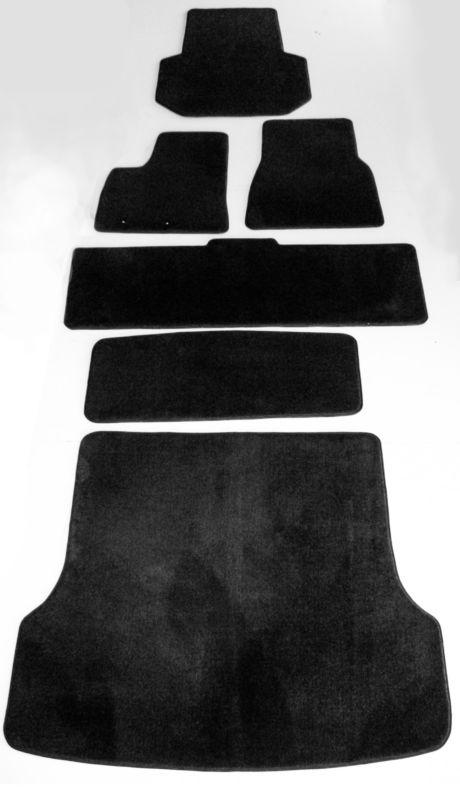 Tesla model s,  premium 52 oz, complete 6 piece floor mat set