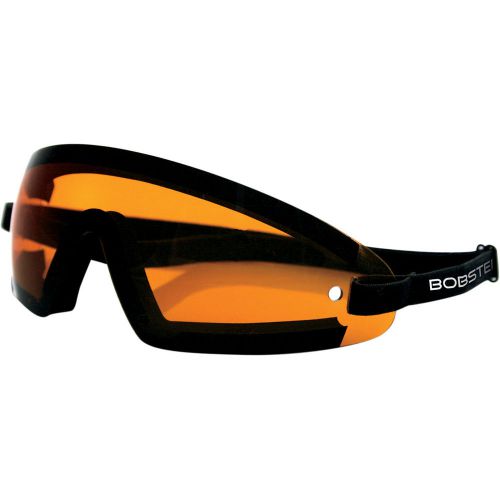 Bobster bw201a wrap motorcycle goggles amber