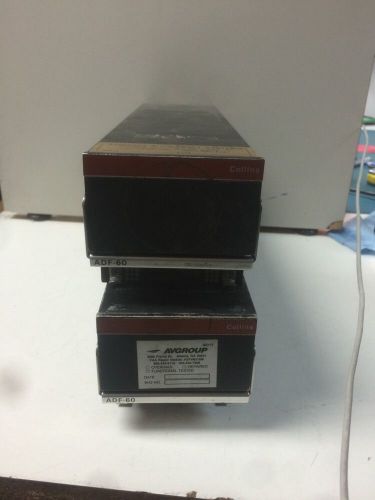 Lot of 2 collins adf-60a adf receivers 622-2362-001