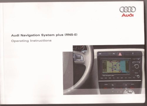 Audi navigation system plus manual (rns-e)