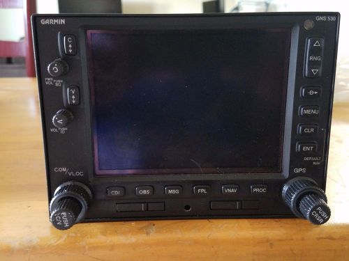 Garmin gns-530w waas nav/com/gps 14 or 28 vdc system