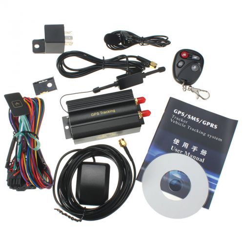 Car gps tracker gsm/gprs tracking device remote control auto vehicle tk103b ka