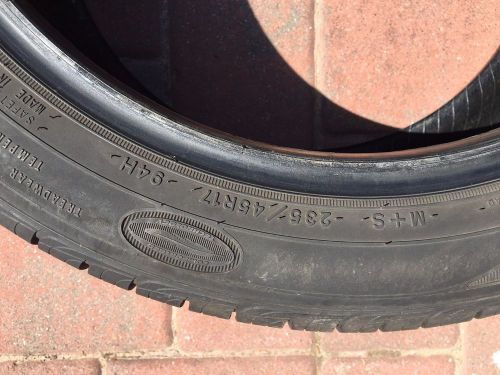 Used goodyear assurance comfortred tour 235/45r17 tire 94h