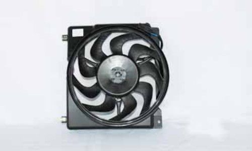 Dual radiator and condenser fan assembly tyc 620550 fits 95-96 jeep cherokee