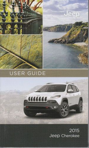 2015 jeep cherokee owners manual guide book