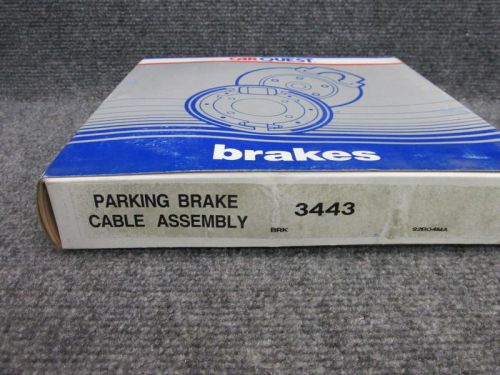 1983 chrysler lebaron dodge aries plymouth reliant brake cable assembly (rear)