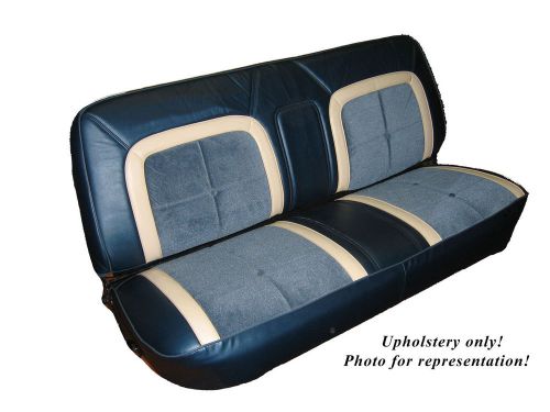 1973-79 ford truck deluxe front bench seat upholstery, 5 color choices