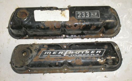 233 hp mercuiser ford 351 5.8l set of valve covers