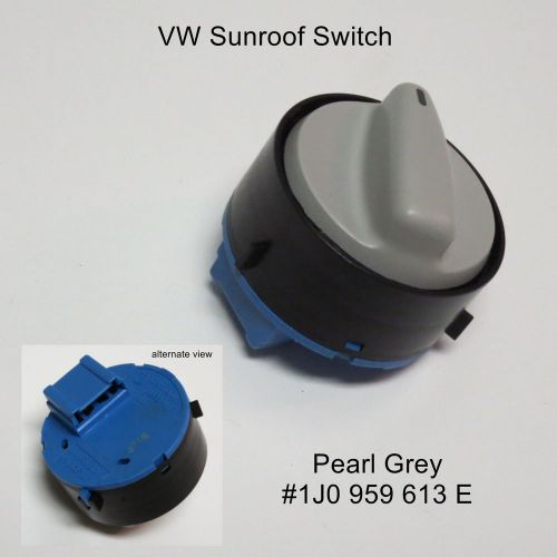 Vw b5 passat mk4 jetta golf new beetle sunroof switch pearl grey v1 1j0959613e