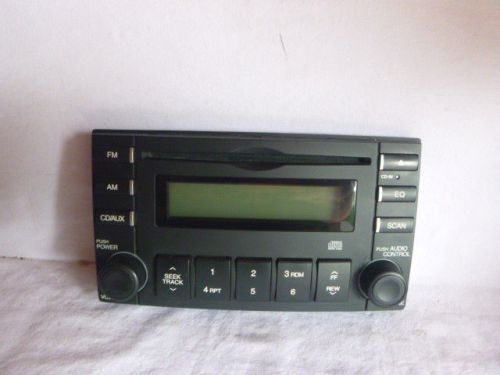 07-09 kia spectra radio single cd faceplate 96150-2f750 fp41222