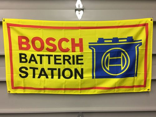 Bosch flag banner ~ bmw vw okrasa bug bus split porsche 356 ruf kdf 911 m3 3.0cs
