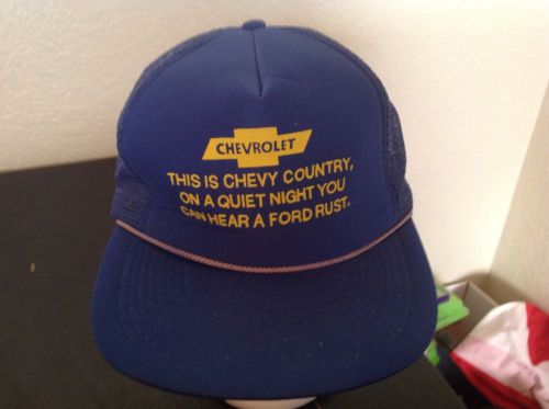 Vintage chevrolet chevy truck trucker style snapback hat
