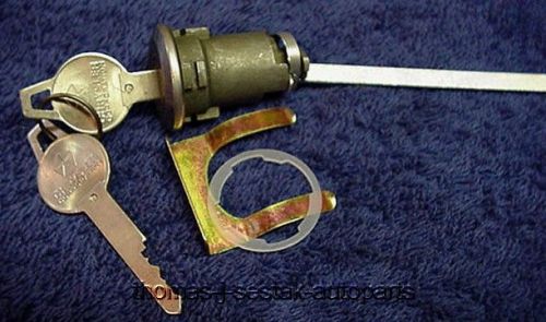 Nos trunk lock with pentastar keys mopar dodge plymouth chrysler 1959 -1965