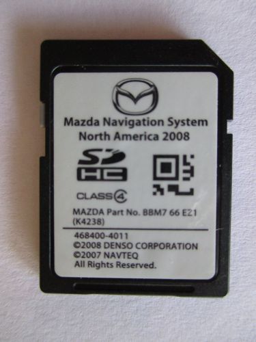 2010 2011 mazda3 mazda 3 cx7 cx-7 navigation sd card map u.s canada bbm7-66-ez1