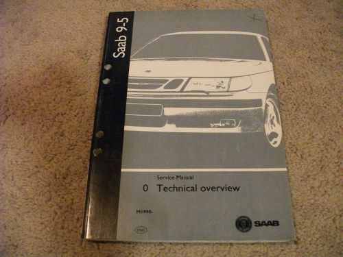 1998 saab 9-5 technical overview service manuals manual