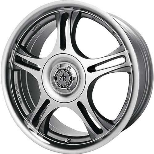 17x7.5 machined american racing estrella wheel 5x110 &amp; 5x115 +40