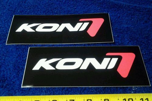 Koni racing shocks decals sticker drag sports car nhra nascar sprint hot rod