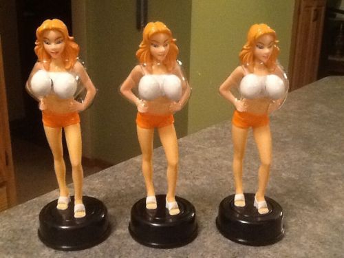 Dashboard figure bobble lady nos sold in sets of 3 only..perfect in vintage car