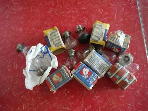 Eveready tungsol  miniature lamps 2330  vtg lot of misc untested barn fresh