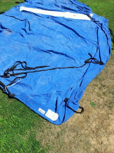 22 foot v hull stern drive boat cover