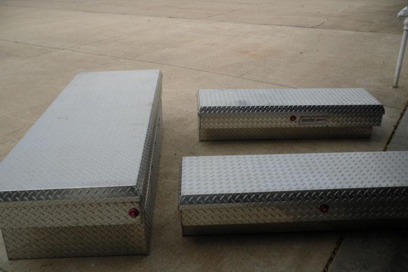 3 wear guard pick up truck bed tool boxes
