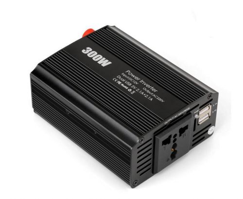 300w 12v 110v car-charger inverter car auto power inverter converter 2 usb