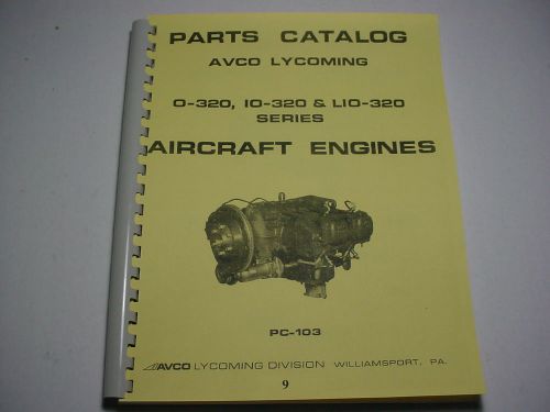 Lycoming engines  0-320, io-320 &amp; lio-320 parts catalog -9