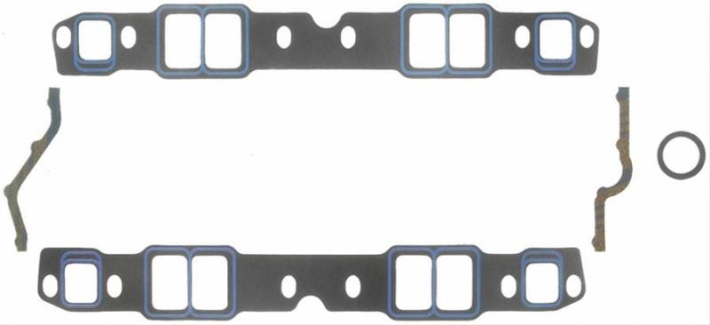 Fel-pro 1244 performance intake chevy manifold gasket sets .060" thick small