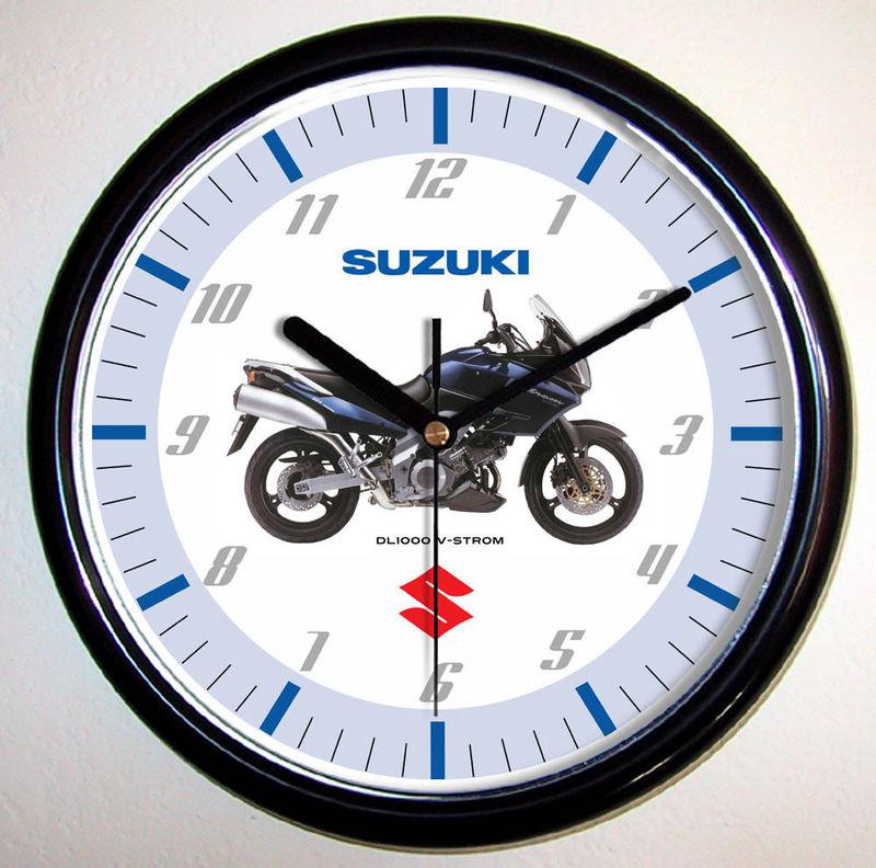 Suzuki dl1000 v-strom motorcycle wall clock vstrom 2002