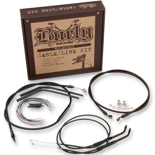 Burly 16" handlebar installation cable kit 98-05 dyna(fxd)