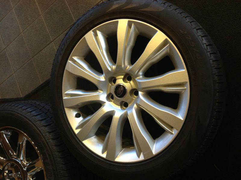 Oem range / land rover 21" wheels and tires local pick up