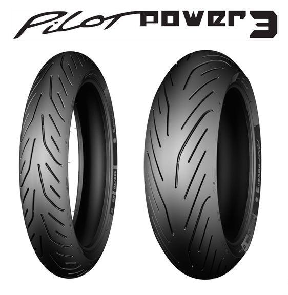 Michelin pilot power 3 120/70zr17 front tire