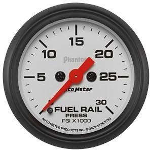 Autometer 2in. rail press; 0-30k psi fse; cummins 5.9l