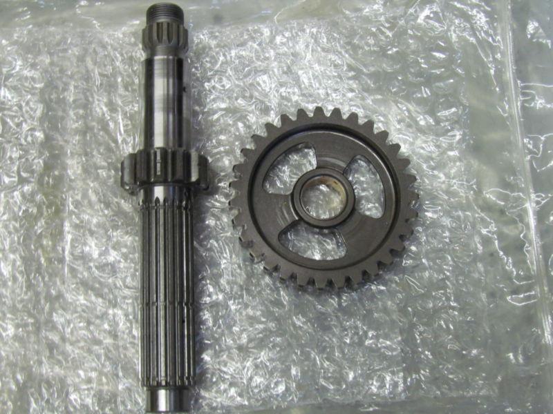 2012 yamaha wr250 250 first gear and shaft transmission