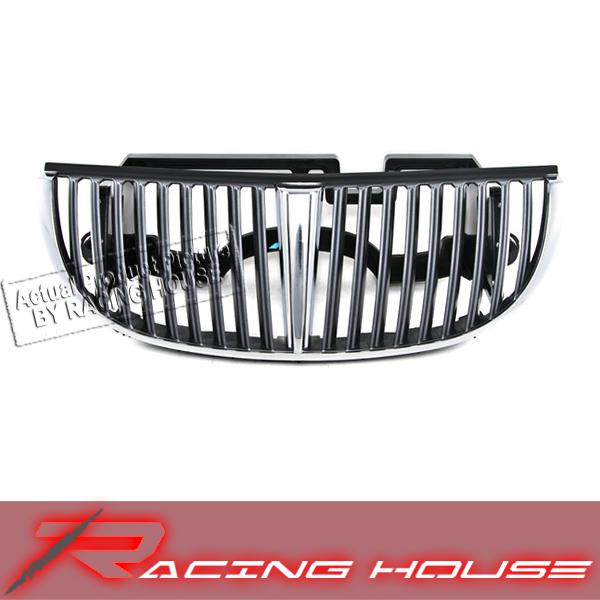 98-02 lincoln town car w/lts package front grille grill assembly replacement kit