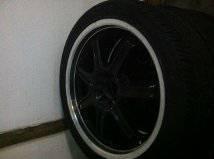 18" sport wheels with brand new tires 225 40 18r